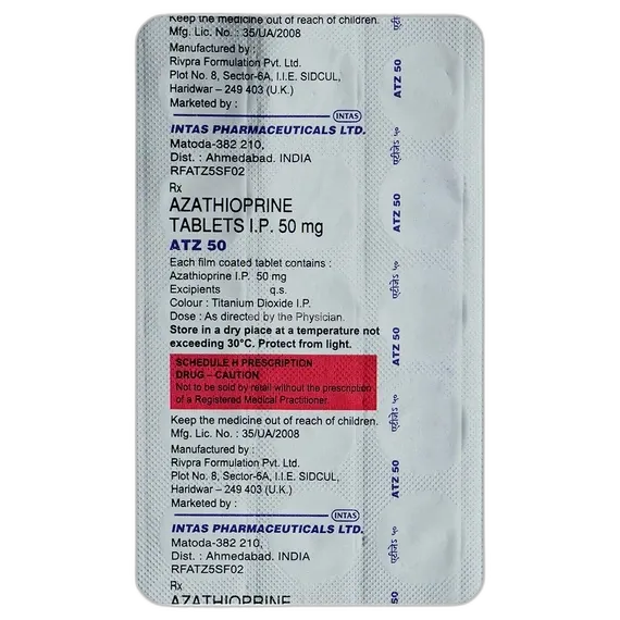 atz 50 tablet 15's